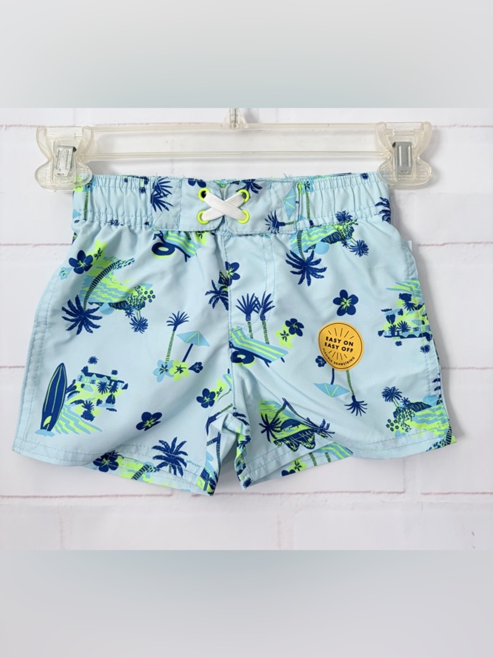 Cat & Jack Toddler Boys' Surf Swim Trunks Size 2T NWT